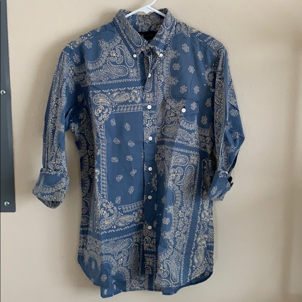 Polo Ralph Lauren Paisley patterned woven shirt